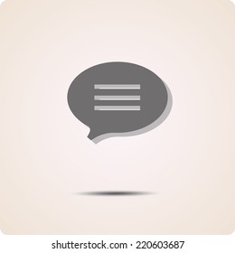 Vector icons for mobile devices 