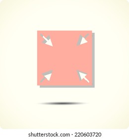 Vector icons for mobile devices 