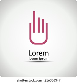 Vector icons for mobile devices. EPS 10