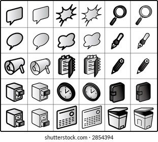 vector icons for network structure #group-ware,tools