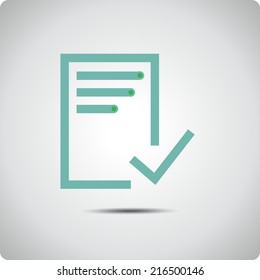Vector icons for office. 