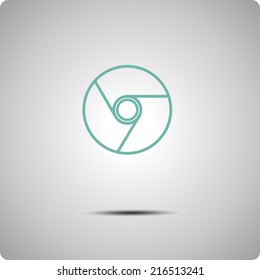 Vector icons for office. 