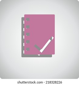 Vector icons for office. 
