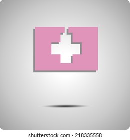 Vector icons for office. 