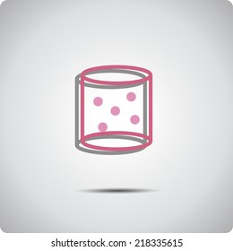 Vector icons for office. 