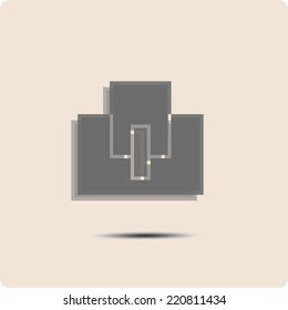 Vector icons for office