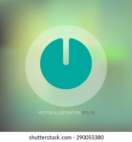 Vector icons on an abstract background "reboot"