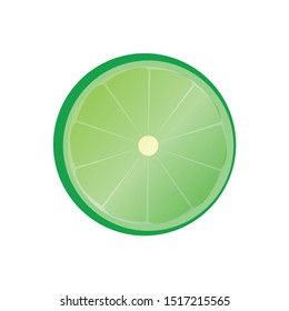 Vector icons of oranges and lemons, orange slices, tropical fruits. Vegetarian symbol icon