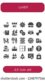 Vector icons pack of 25 filled lined icons. Simple modern icons about  - Bath, Rating, Management, Goggles, Advise, Delivery, Ship, Rate, Diploma, Bone, Components, Center alignment