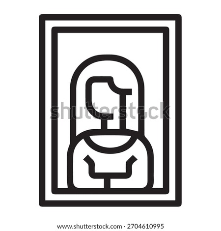 Vector Icons Pinting Lineal Style. Pixel Perfect and Editable Stroke.