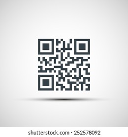 Vector icons qr code