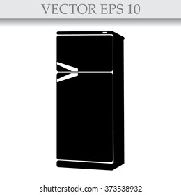vector icons of refrigerator 