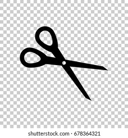 Vector icons scissors .  Vector icon illustration