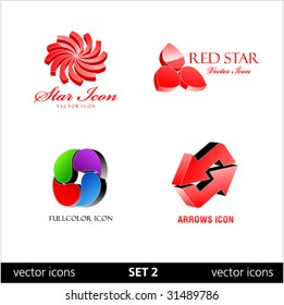 vector icons set