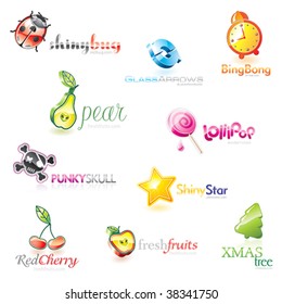 Vector icons set