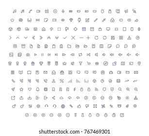 Vector Icons Set 
