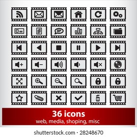 Vector icons set. Part 1
