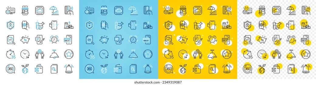 Vector icons set of Qr code, Contactless payment and Heart line icons pack for web with Time management, 360 degrees, Marketplace outline icon. Search file, Save planet, Timer pictogram. Vector