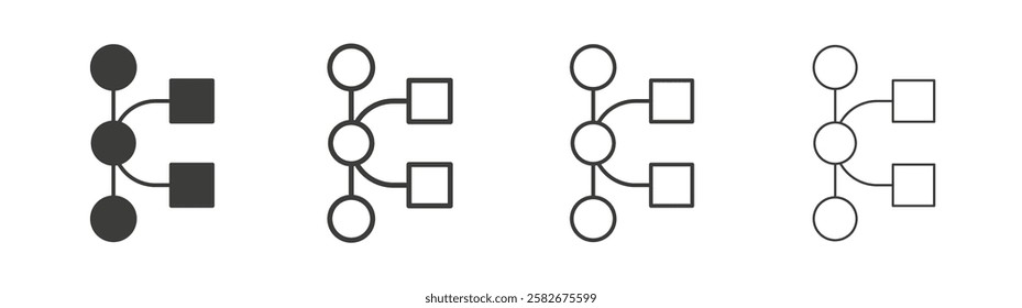 Vector icons set vectors graphic designs