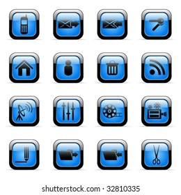 Vector icons set for web applications (set6)