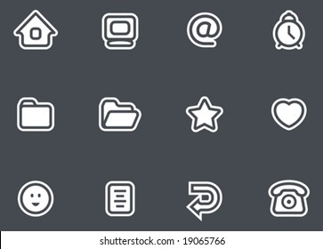 Vector Icons Set.  You'll find more icons like this in my portfolio