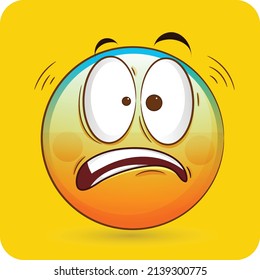 Vector icons of smiley faces, Set of Emoji icons