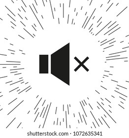 vector icons of speaker