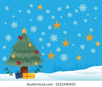 Vector icons specially prepared and cleaned for New Year's Eve
