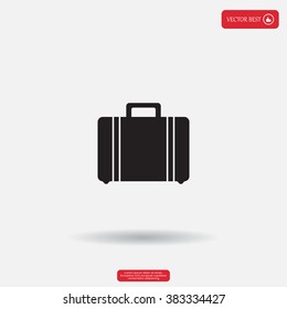 Vector icons suitcase
