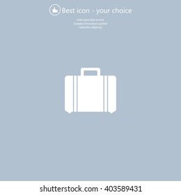 Vector icons suitcase