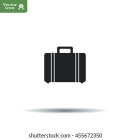 Vector icons suitcase