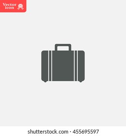 Vector icons suitcase