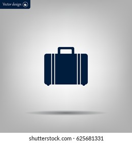 Vector icons suitcase