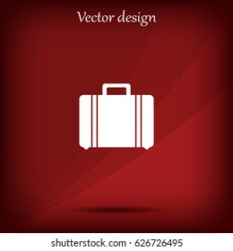 Vector icons suitcase