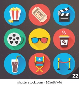 Vector Icons for Web and Mobile Applications. Set 22.