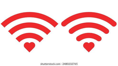 Iconos vectoriales de wifi icono. Concepto de Internet en casa o en el trabajo. Icono del sitio