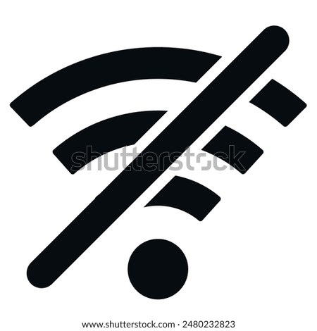 Vector icons of wifi icon. Internet concept at home or at work. Icon for the site
