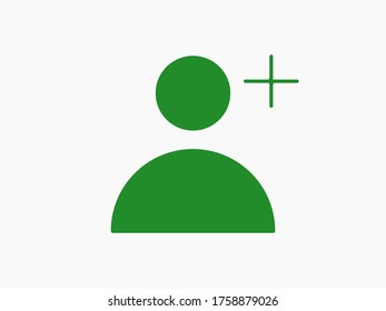 vector icon,social man, add contact, group symbol, illustrious man person