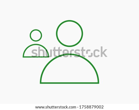 vector icon,social man, add contact, group symbol, illustrious man person