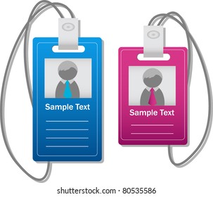 Vector id cards