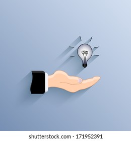 vector idea background. Eps10