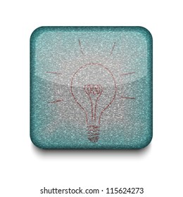 Vector idea icon. Eps10. Easy to edit