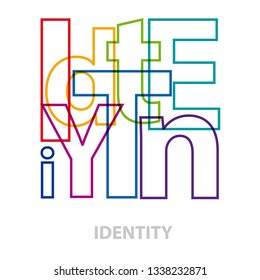 Vector identity. Broken text