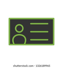 Vector Identity Card Icon