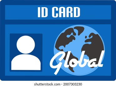 Vector identity card for your business..