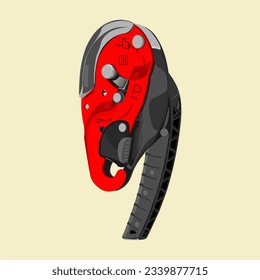 Vector IDS Self-braking descender with anti-panic function for work at height and rope access work