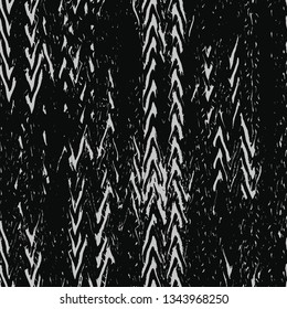 vector, ikat effect abstract monochrome zig zag striped ,  stripes, lines . Vector  arts for  vintage, ethnic , modern pattern for carpet, rug, scarf, clipboard , shawl pattern. black and white
