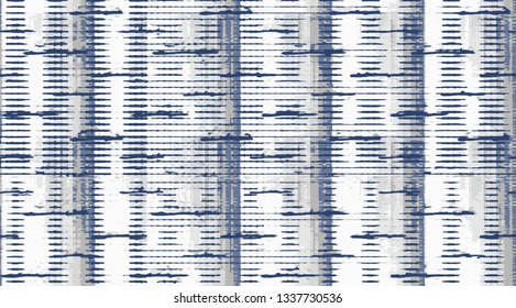 vector, ikat effect abstract texture or grunge ; For art texture, vintage, ethnic , modern striped  pattern for carpet, rug, scarf, clipboard , shawl pattern. - Vector
