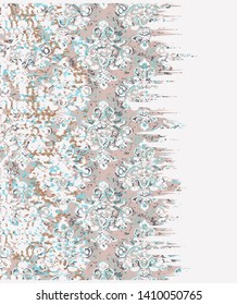 vector, ikat effect abstract texture or grunge /  For art texture, vintage, ethnic , modern damask pattern for carpet, scarf, clipboard, shawl , pillow, rug, linens, curtain, book cover, wear 