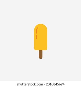 Vector illistration of ice cream isolated on white